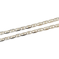 Mens 925 Silver Mariner Link Necklace