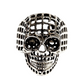 925 Silver Mens Punk skull Pendant