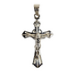 Unisex 925 Silver Jesus cross pendant