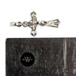 Unisex 925 Silver Jesus cross pendant