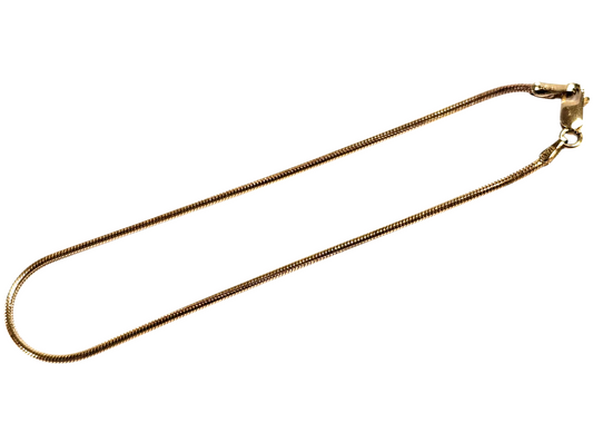 Ladies 14k Yellow gold Snake bracelet