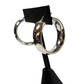 Ladies 14k White Gold Hoop Earrings