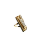 14k Unisex Yellow Gold San Judas tri-tone Ring