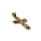 14k Unisex Yellow gold Cross Pendant