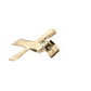 14k Unisex Yellow Gold cross Pendandt