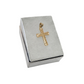 14k Unisex Yellow Gold cross Pendandt