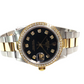 Rolex Unisex 34mm Date 1500 Black Diamond Oyster