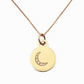 Tiffany &Co. 18k Yellow Gold Moon Diamond Chain and pendant set
