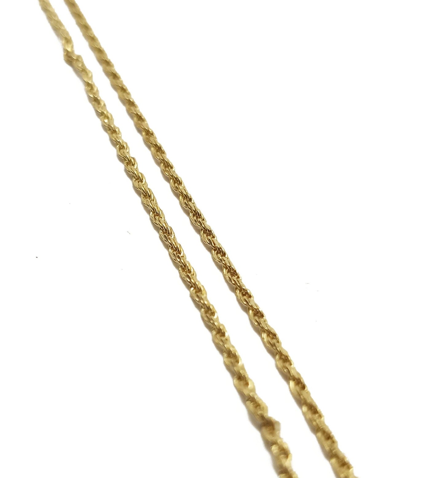 14K Yellow Gold Rope Chain