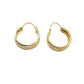 14K Yellow Gold Hoop Earrings