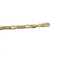 14K Yellow Gold Plate Link Bracelet