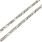 Silver .925 Figaro Link Necklace