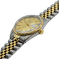 Rolex men's Datejust 36mm 16013 Champagne Tapestry