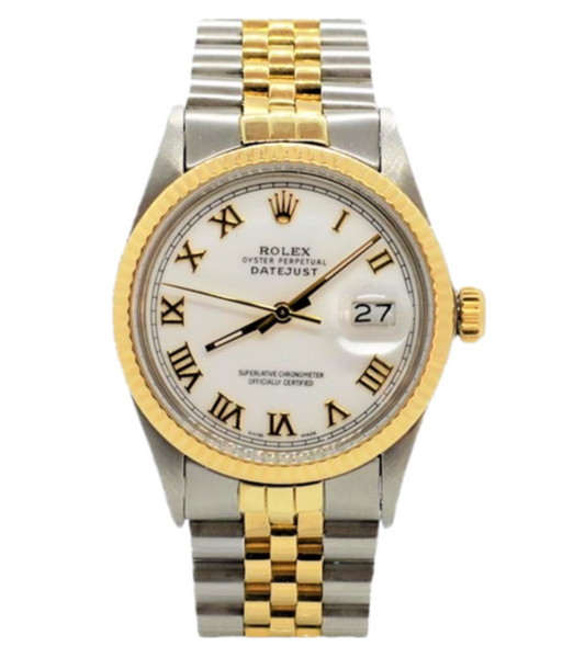 Rolex men's Datejust 36mm 16013 Roman numeral jubilee