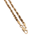 14K Unisex Yellow Gold Rope Bracelet