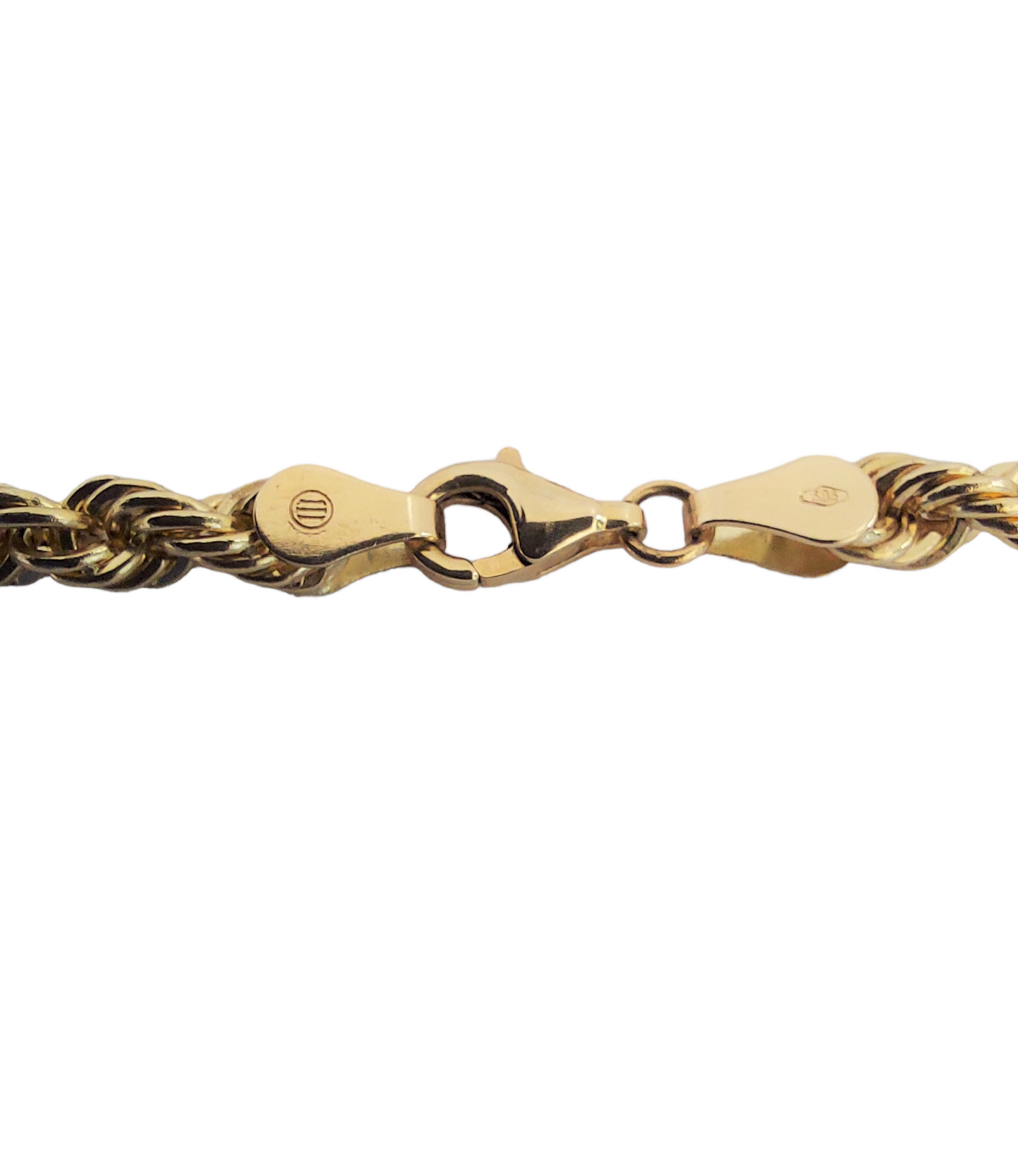 14k Yellow Gold unisex Rope Necklace