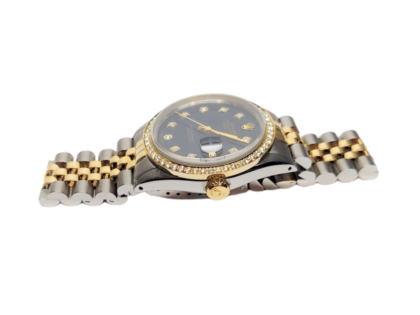Rolex 16013 Datejust 36mm Black Diamond Jubilee