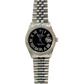 Rolex 36mm Datejust 16030 Black Diamond roman numeral jubilee